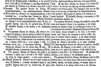 Lexique français-tahitien: quelques mots indispensables
