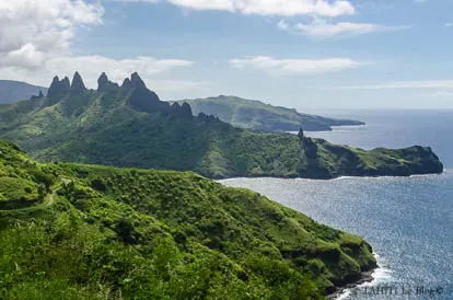 Aiguilles d'Aakapa à Nuku Hiva