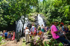 Tere Fa'ati 2017 : La cascade de Vaihi à Faaone