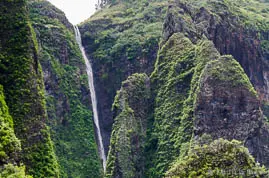 Cascade de Vaipo dans la vallée de Hakaui à Nuku Hiva