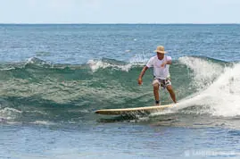 Michel Demont champion du monde de longboard en 1994