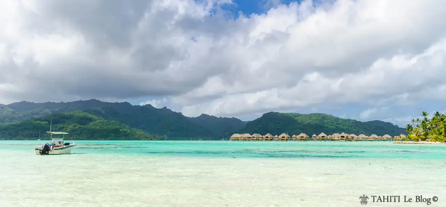 Photo de la Polynésie : Raiatea vu de Tahaa