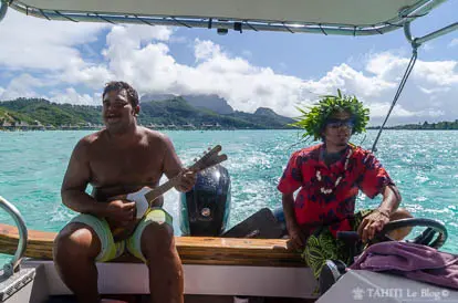 Tour du lagon de Bora-Bora