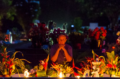 Jour des morts à Papeete