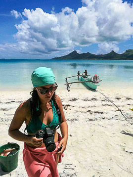 Interne à Tahiti : visite des îles