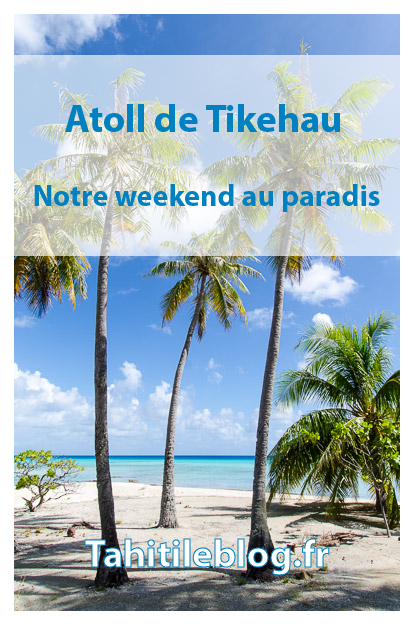 Voyage à Tikehau. Nous avons découvert, sur un weekend, l'atoll de Tikehau aux Tuamotu en Polynésie française: lagon turquoise, îlots paradisiaques, plongée, accueil chaleureux à la pension de famille et tranquillité.