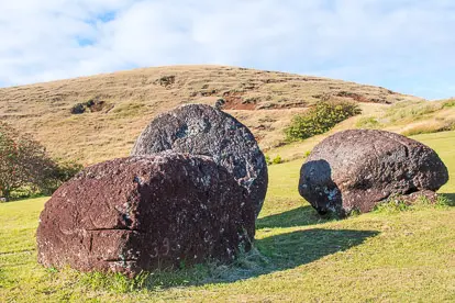île de Pâques : Puna Pau