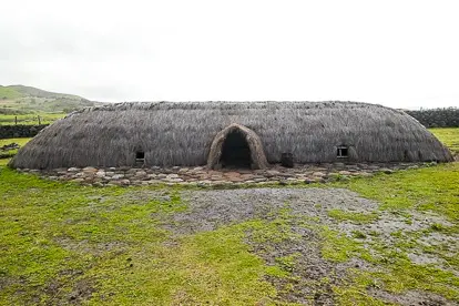 île de Pâques : maison bateau