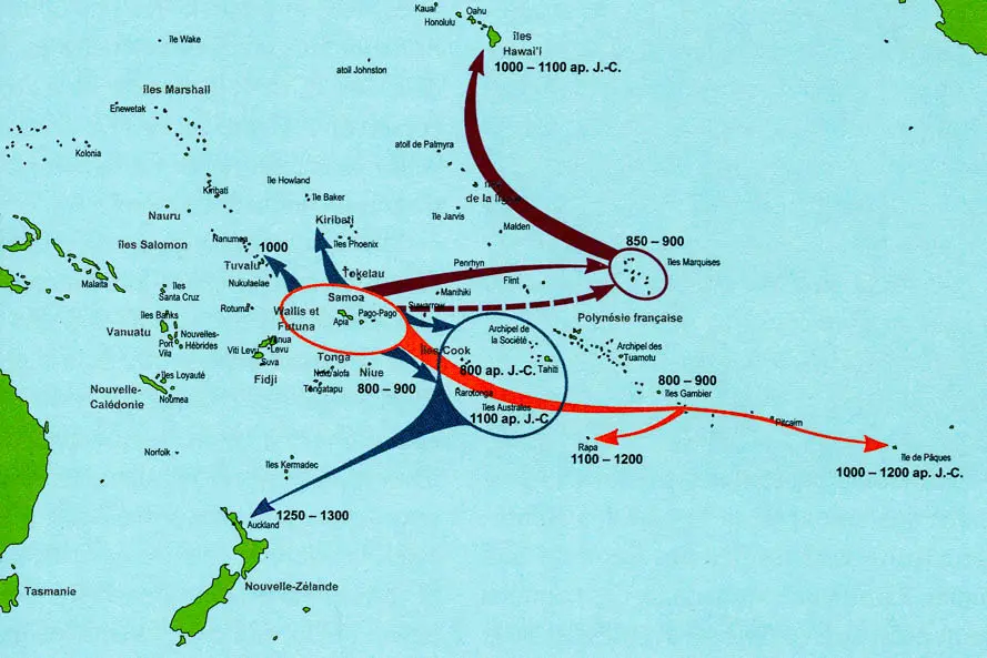 Peuplement de la Polynesie orientale